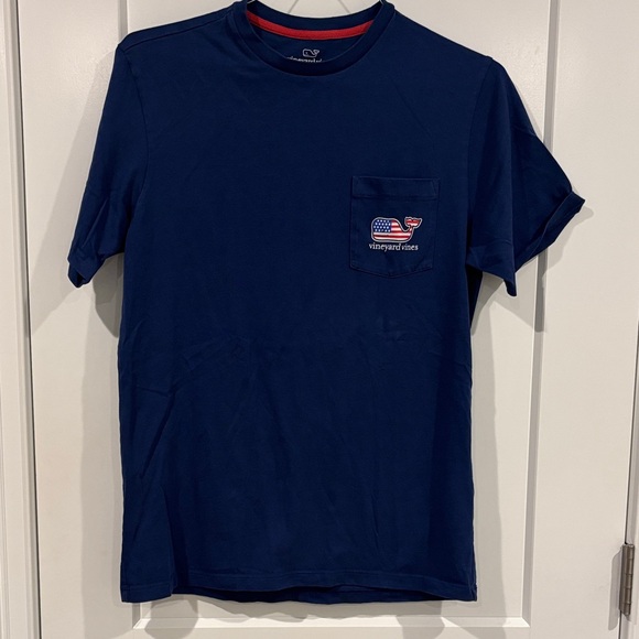 Vineyard Vines Mens Short Sleeve Pocket TShirt Small - Picture 1 of 5